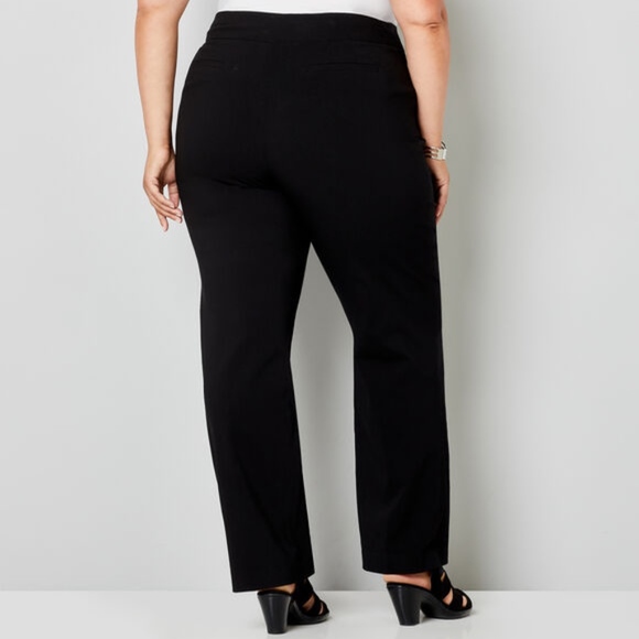 Avenue Super Stretch Pull-On Straight Leg Pant NWT - Picture 2 of 4